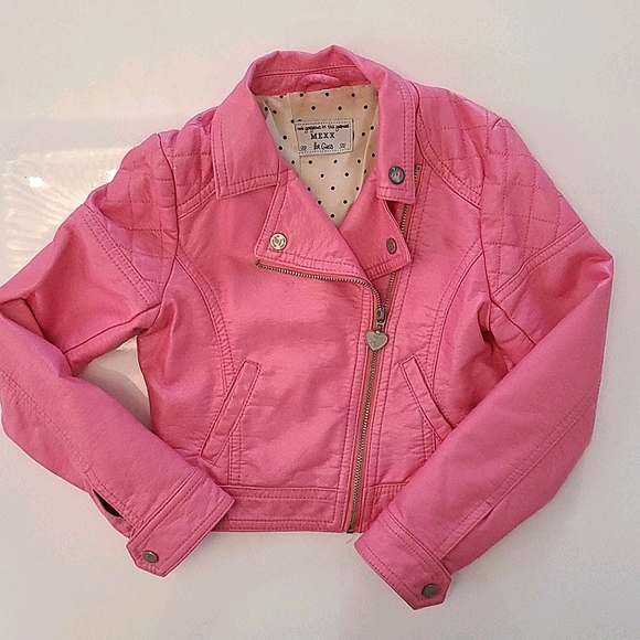 Kids D's vegan leather jacket - Picture 1 of 4